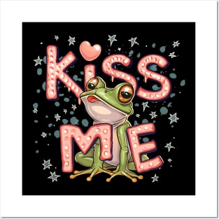 kiss me Posters and Art